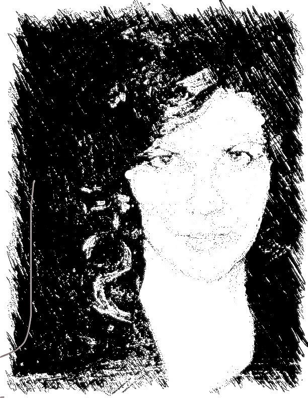 Janet Marie Drawing by Michael Pittas