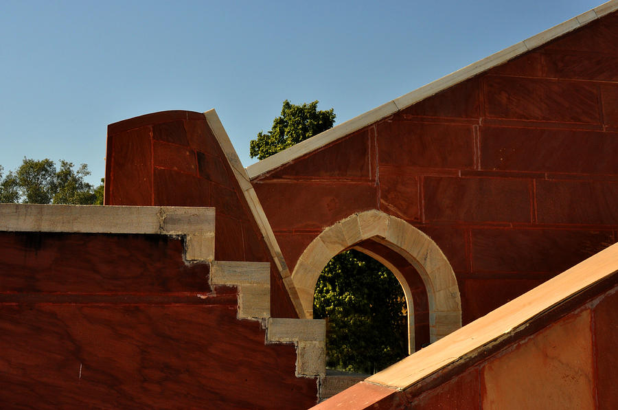 Jantar Mantar Observatory Jaipur India Photograph by Diane Lent