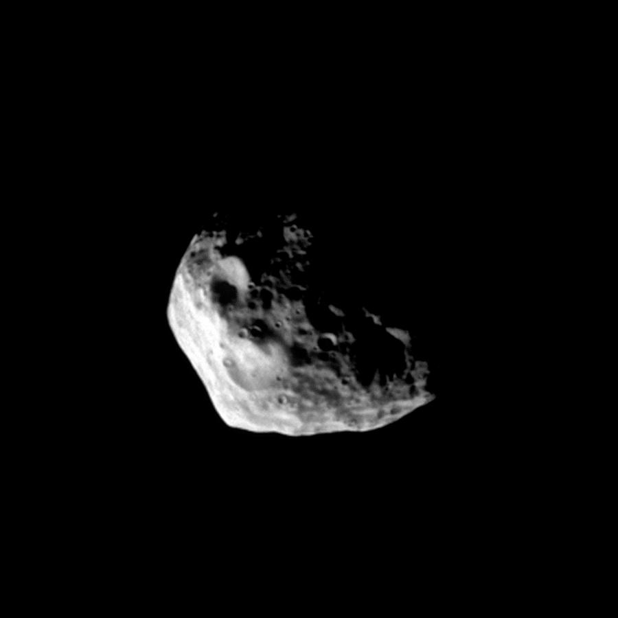 Janus From Space Photograph by Nasa/jpl/space Science Institute