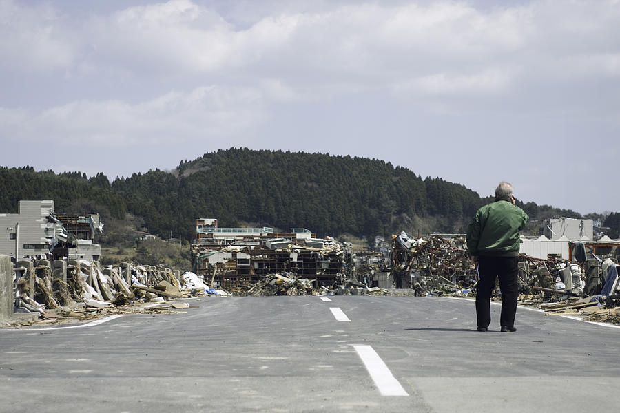 Japan earthquake and tsunami, March 11th. Photograph by Syahril