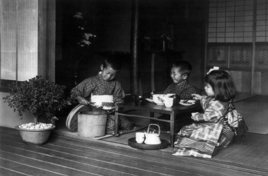 Tea Photograph - Japan Tea Party by Granger