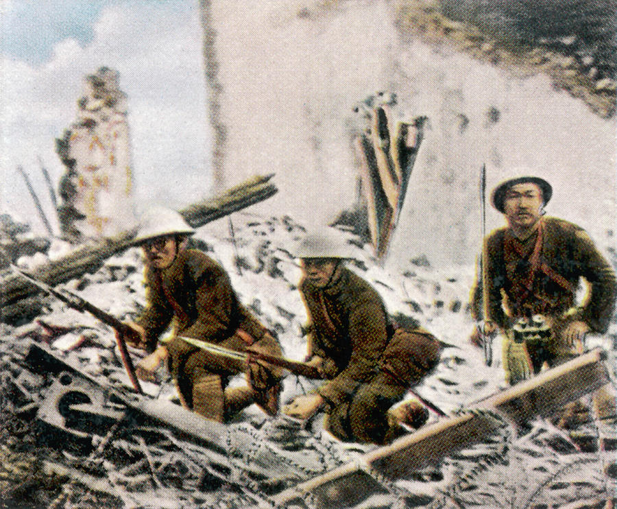 City Photograph - Japanese Attack Mukden,  Manchurian by Mary Evans Picture Library