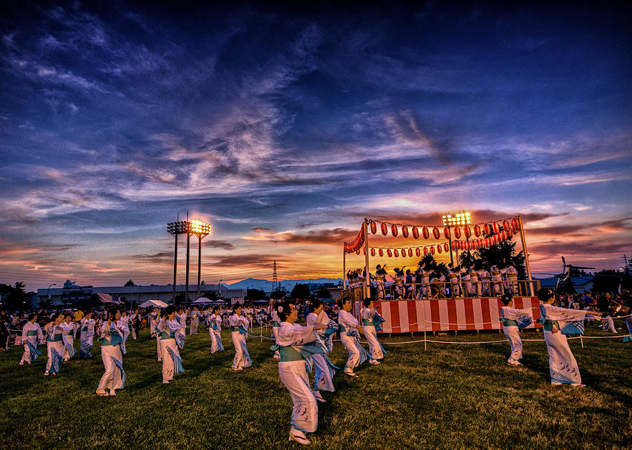 Japanese Bon Adori Festival Photograph by John Swartz
