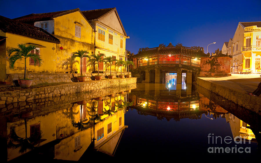 Japanese Bridge in Hoi An - Vietnam Photograph by Luciano Mortula