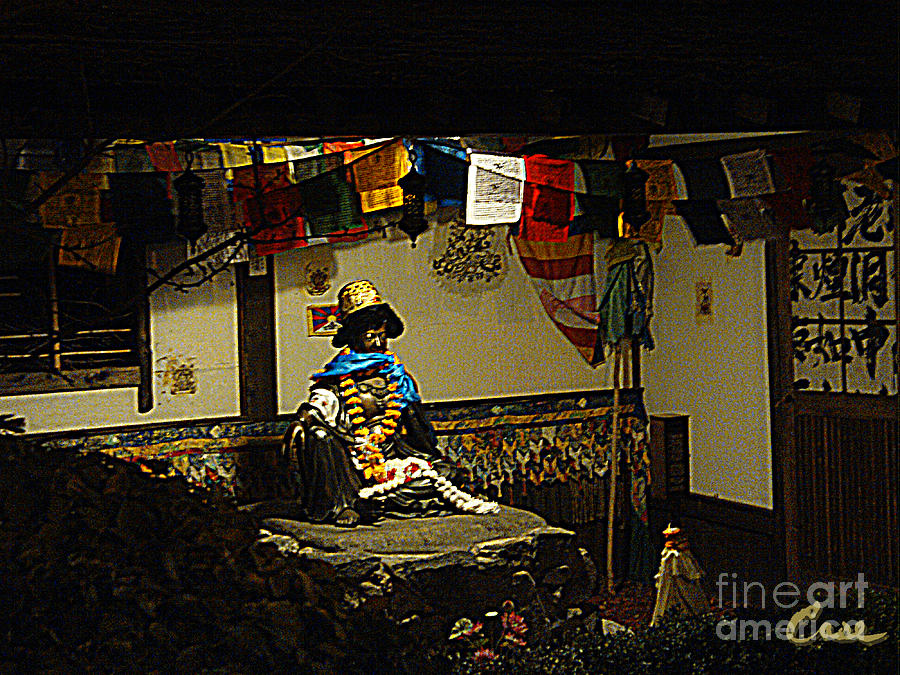 Japanese Buddhist Shrine with Bodhisattva 02 Photograph by Feile Case