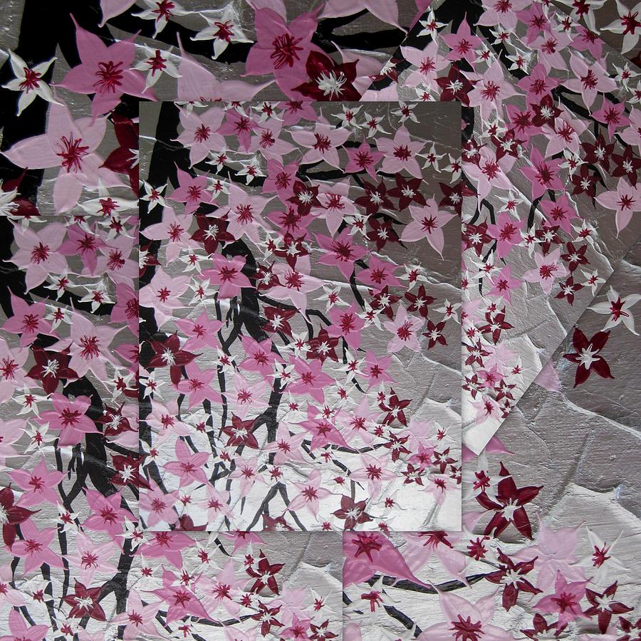 Japanese Cherry Blossoms Painting