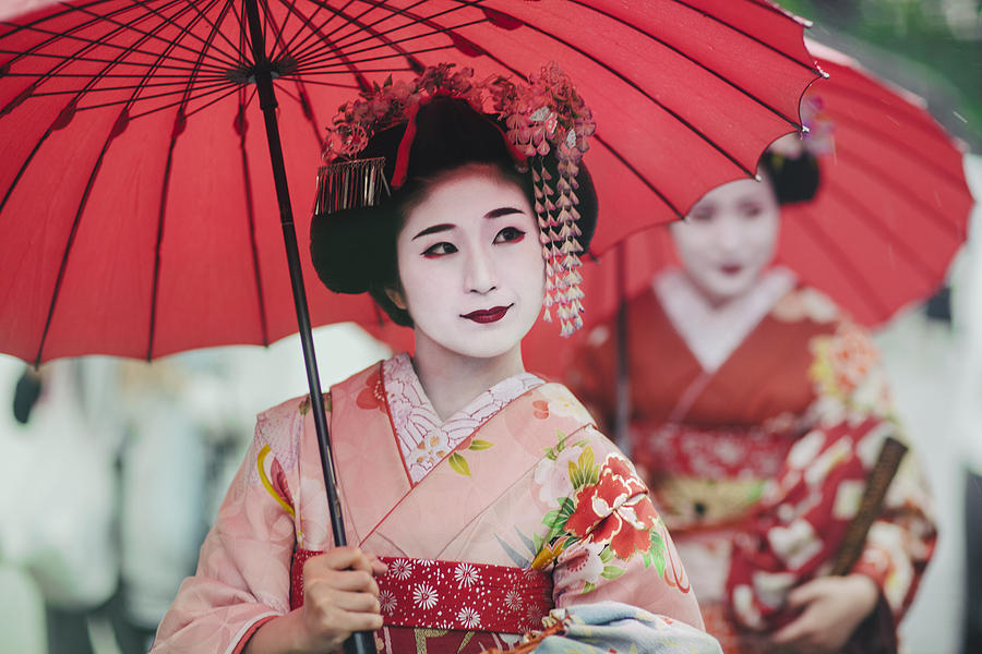 Japanese girls in Kimonos Photograph by JulieanneBirch