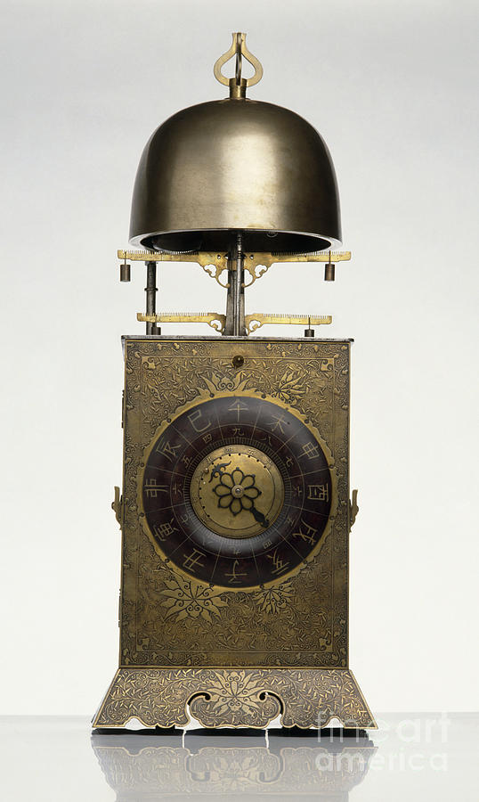 Japanese Lantern Clock Photograph by Dave King / Dorling Kindersley / Science Museum, London