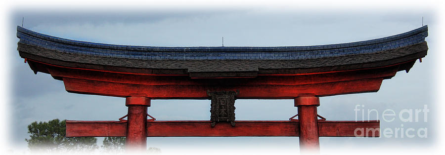 Japanese Shrine Photograph - Japanese Shrine II by Lee Dos Santos