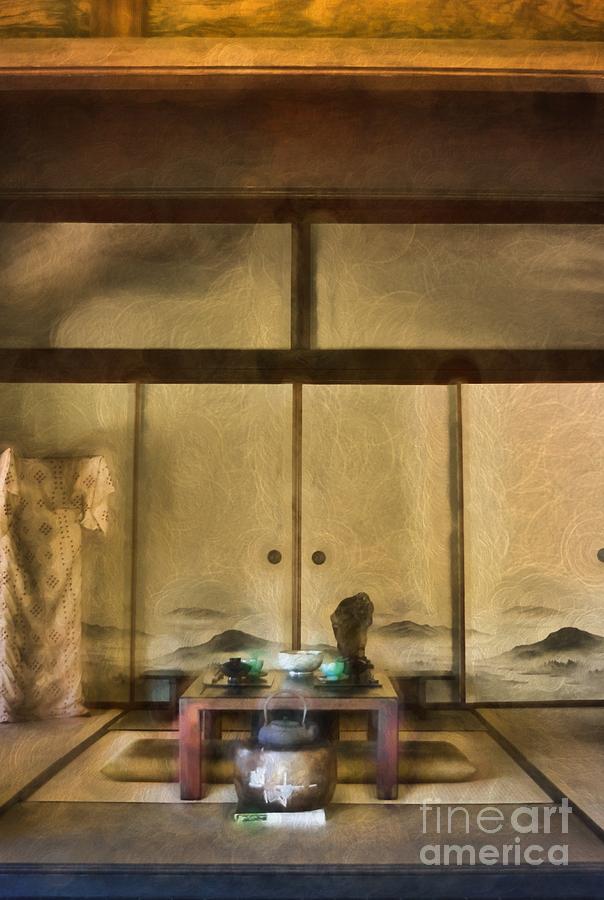 Japanese Tea Room Photograph by Peggy Hughes
