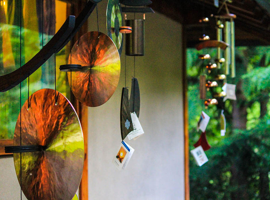 Japanese Wind Chimes Photograph by Patricia Babbitt
