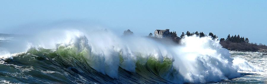 Wave Photograph - Jaquish Wave by Donnie Freeman