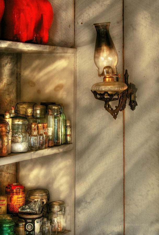 Jars - Kitchen Corner Photograph by Mike Savad