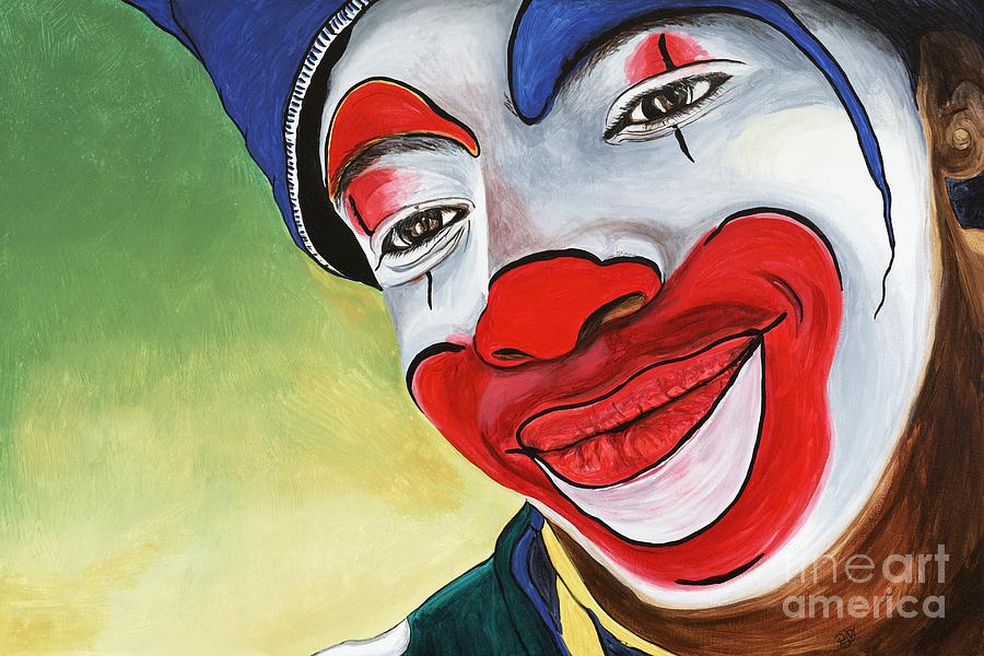 Jason The Clown Painting by Patty Vicknair