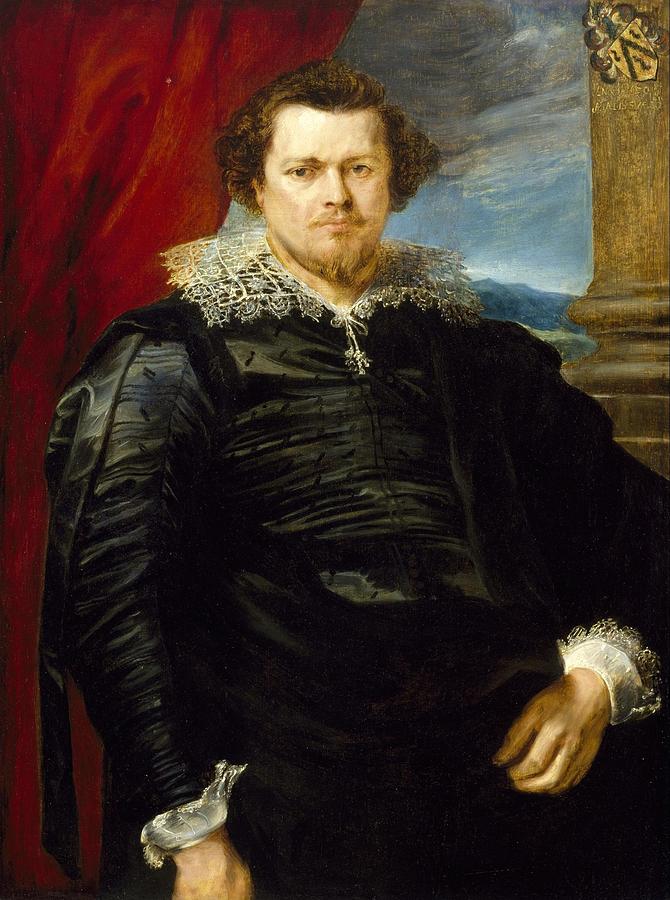 Houston Painting - Jaspar de Charles van Nieuwenhoven by Anthony van Dyck