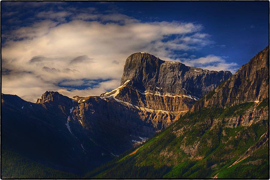 Jasper Mountains Photograph by Monty Noyes - Fine Art America