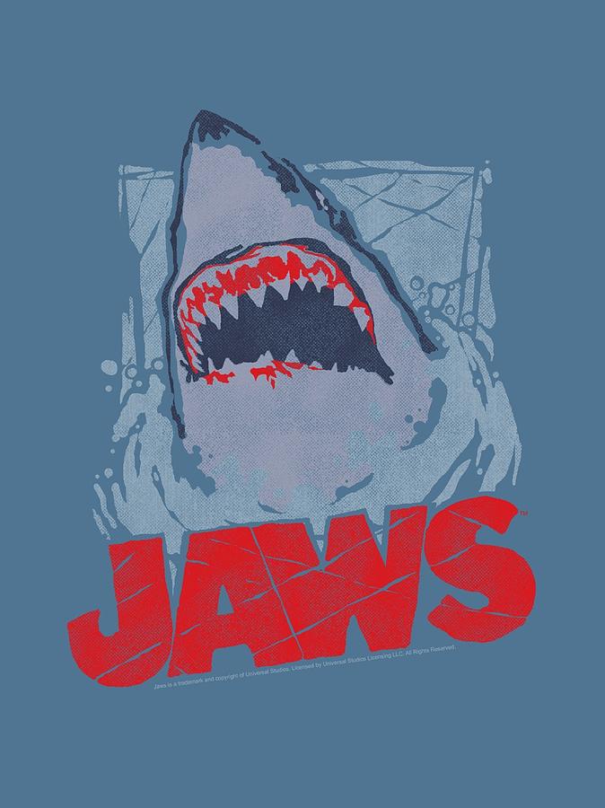Jaws Digital Art - Jaws - From The Depths by Brand A
