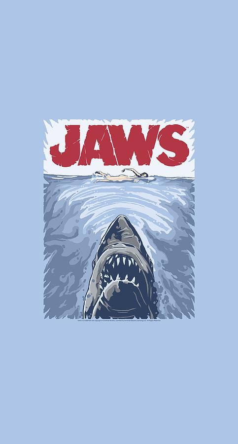 Jaws Digital Art - Jaws - Graphic Poster by Brand A