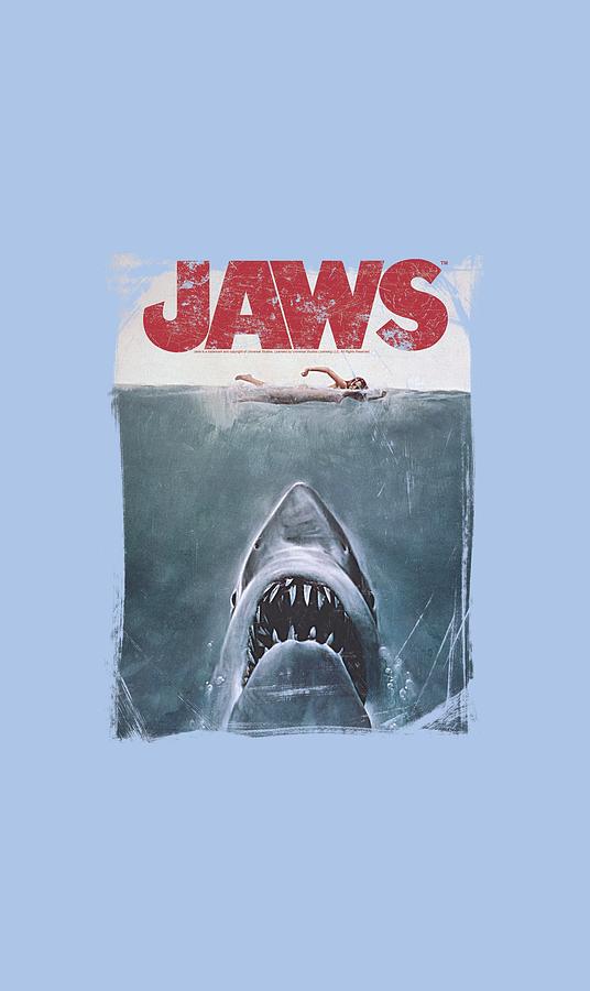Jaws Digital Art - Jaws - Title by Brand A