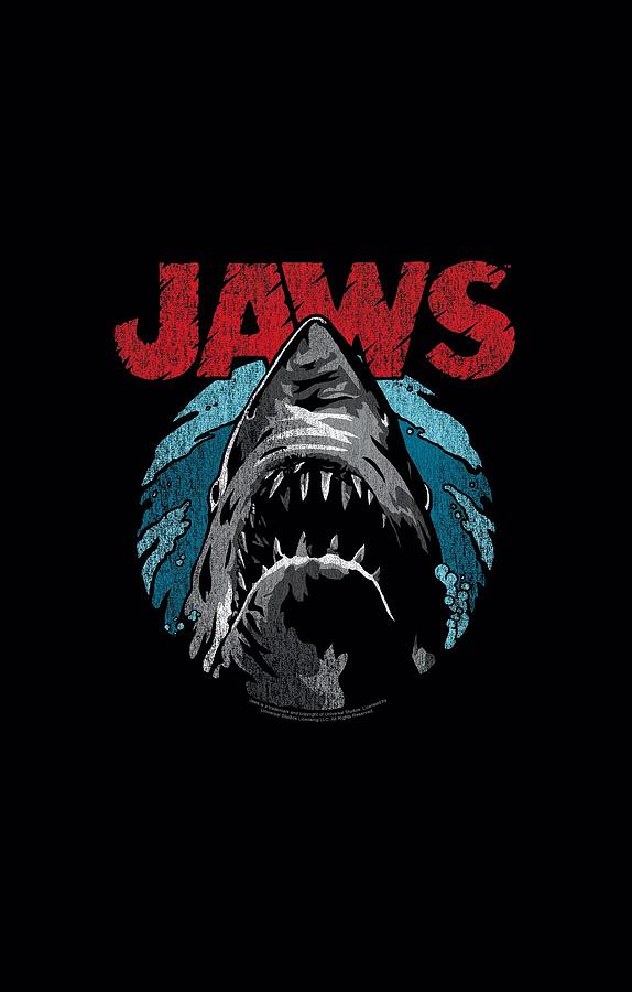 Jaws - Water Circle Digital Art by Brand A