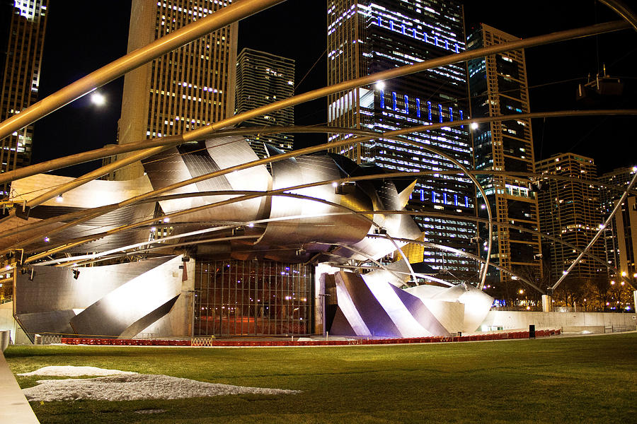 Jay Pritzer Pavilion Photograph by Nicholas Hopkins - Fine Art America