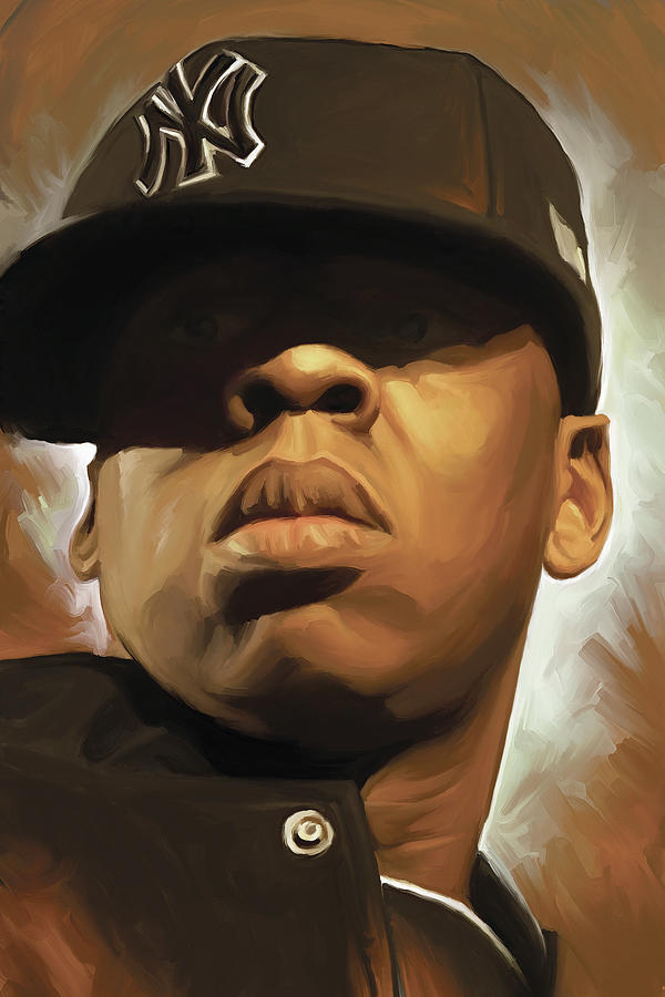 Jay-Z Artwork Painting by Sheraz A
