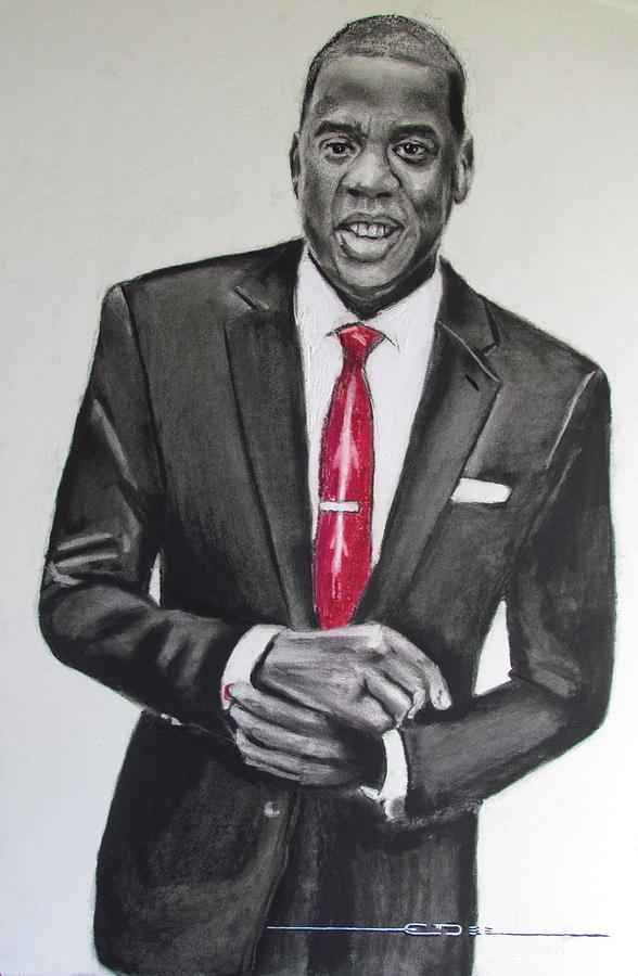 Jay Z Drawing by Eric Dee