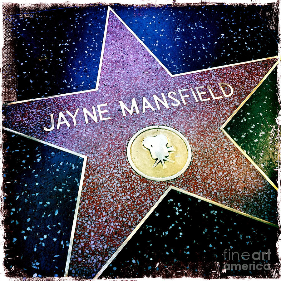Jayne Mansfield star Photograph by Nina Prommer