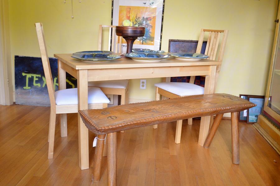 Hand-crafted Table at Jaynes Reliable Antiques and Vintage Photograph by Kim Bemis