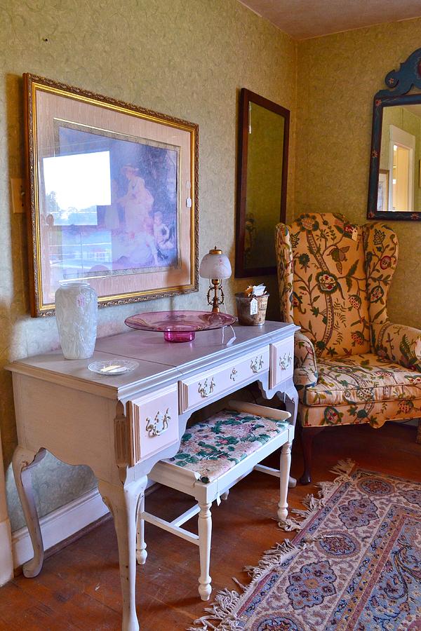 Desk Set at Jaynes Reliable Antiques and Vintage Photograph by Kim Bemis