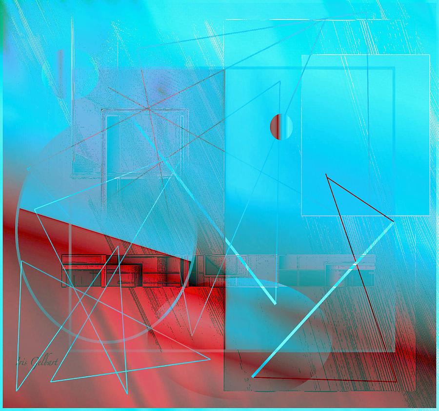 Abstract Digital Art - Jazz Concert by Iris Gelbart