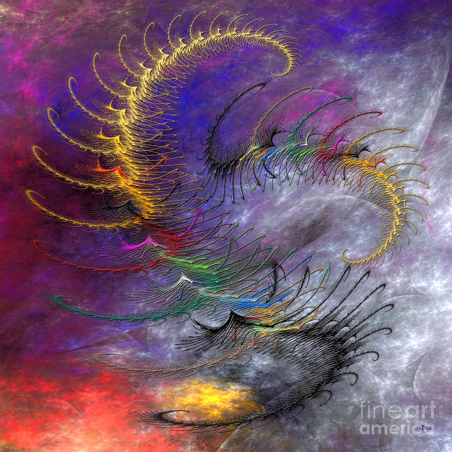 Jazz Festival Digital Art - Jazz Festival - Square Version by John Robert Beck Jazz Festival Digital Art - Jazz Festival - Square Version by John Robert Beck