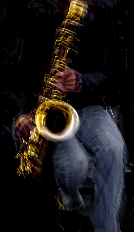 Jazz in Jeans Photograph by David Kay