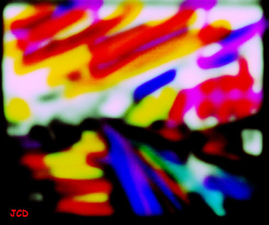 Abstract Digital Art - Jazz by Jean-Claude Delhaise