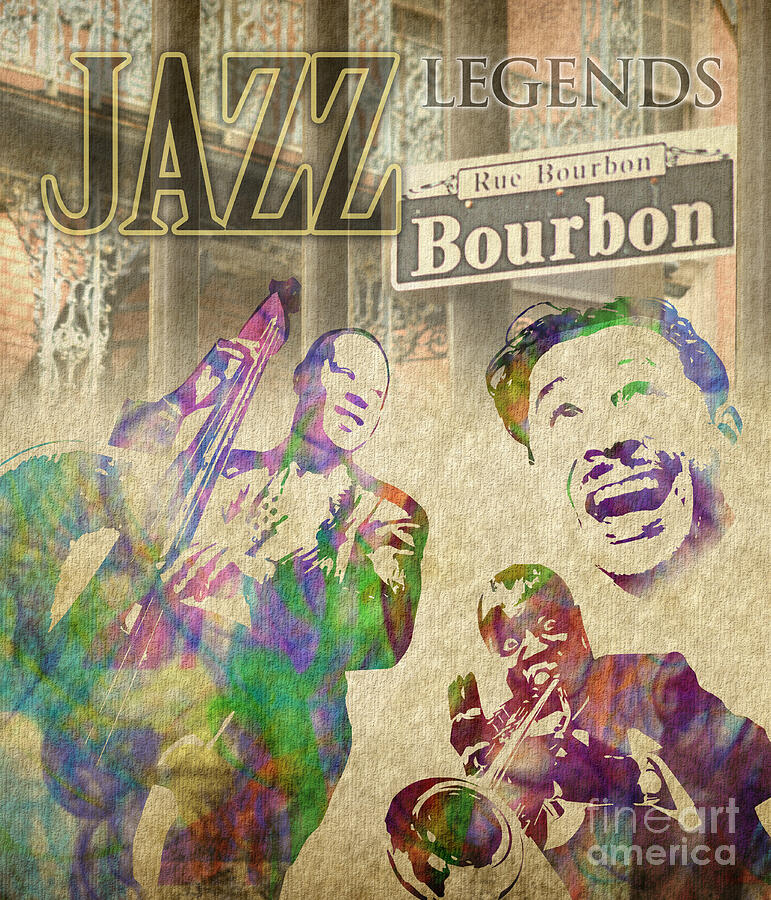 Jazz Legends Digital Art by Timothy Lowry