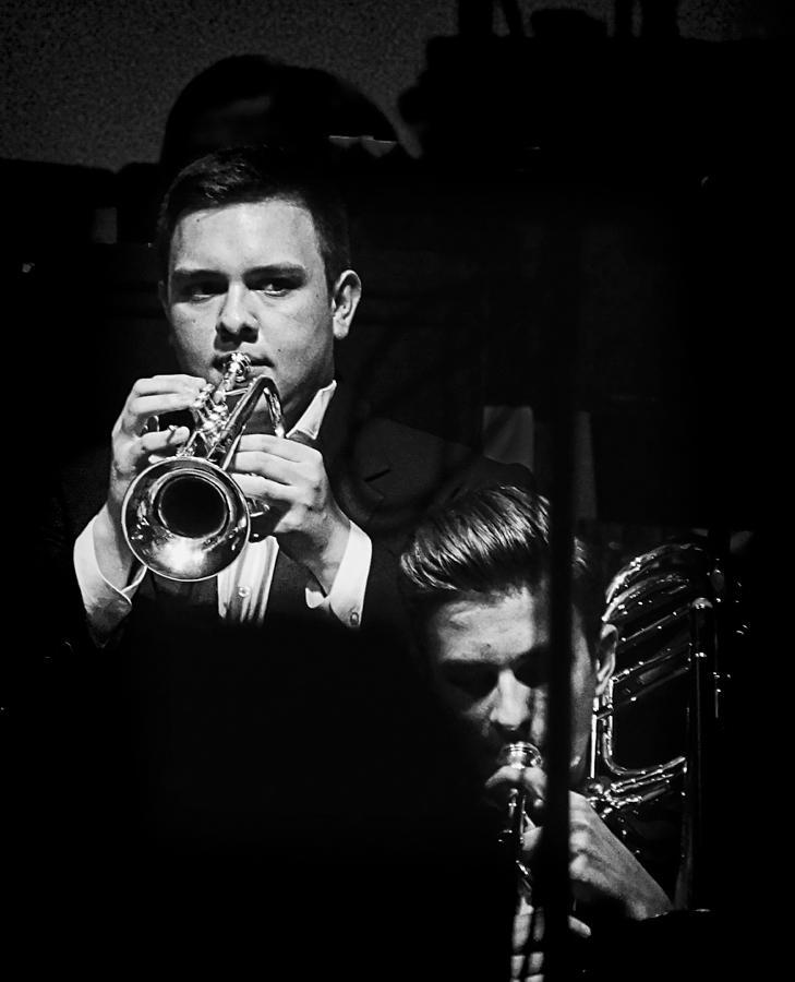 Jazz Photograph - Jazz men by Ron Roberts
