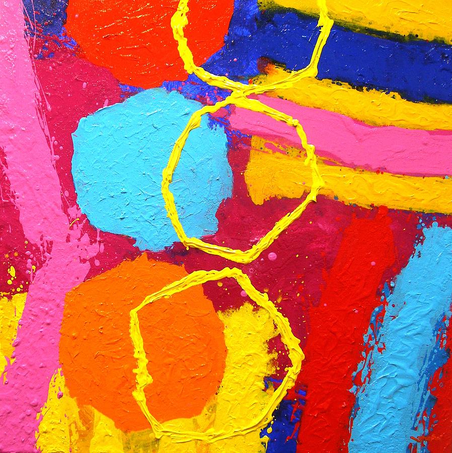 Abstract Painting - Jazz Process III by John  Nolan