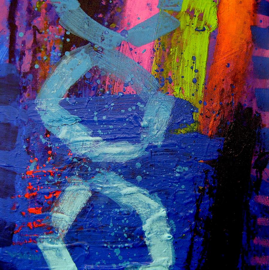 Abstract Painting - Jazz Process - Improvisation by John  Nolan