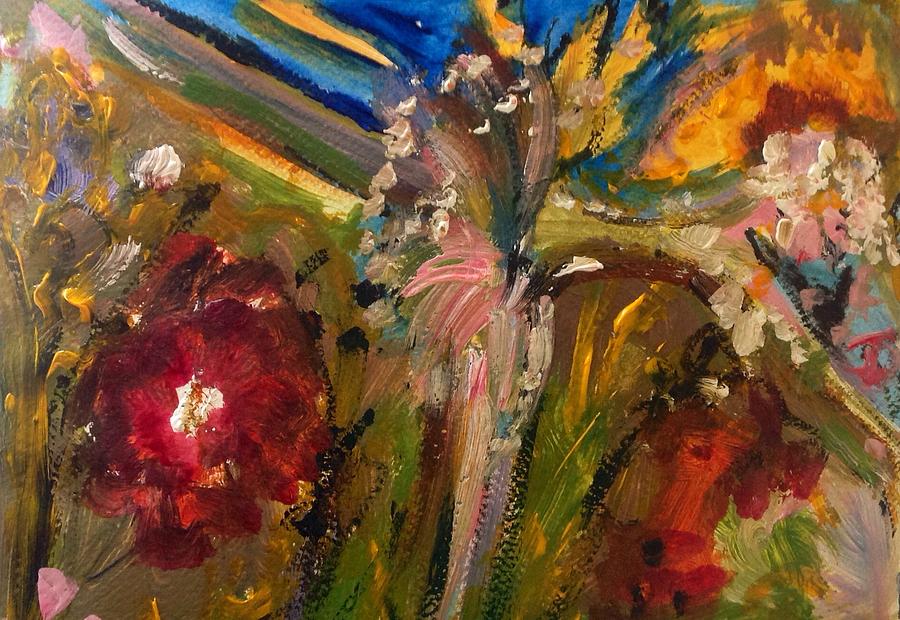 Jazz the fairy Painting by Judith Desrosiers