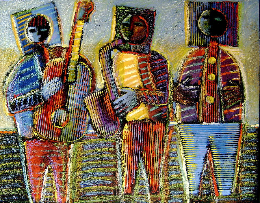Jazz Trio Painting by Gerry High