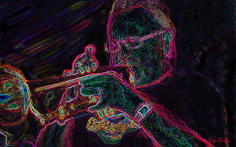 Jazz Trumpet Man Photograph by Gary De Capua