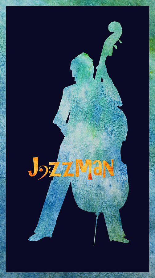 Jazz Digital Art - Jazzman by Jenny Armitage