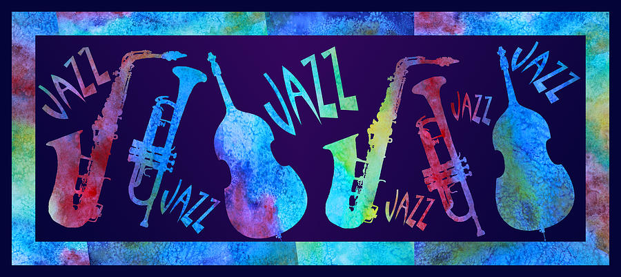 Jazzy Combo Digital Art by Jenny Armitage