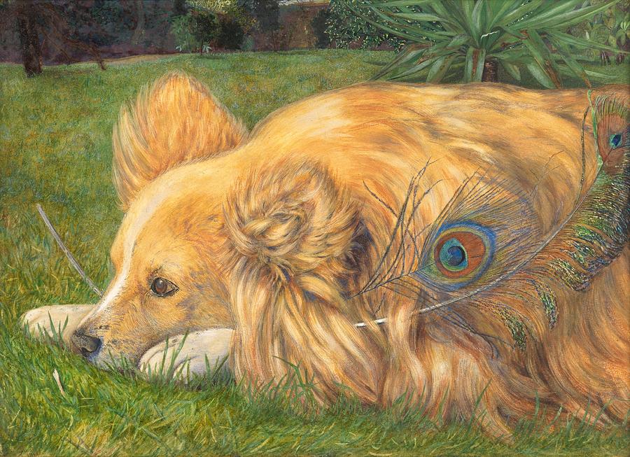 Jealous Jessie Painting by Emily Hunt and William Holman Hunt
