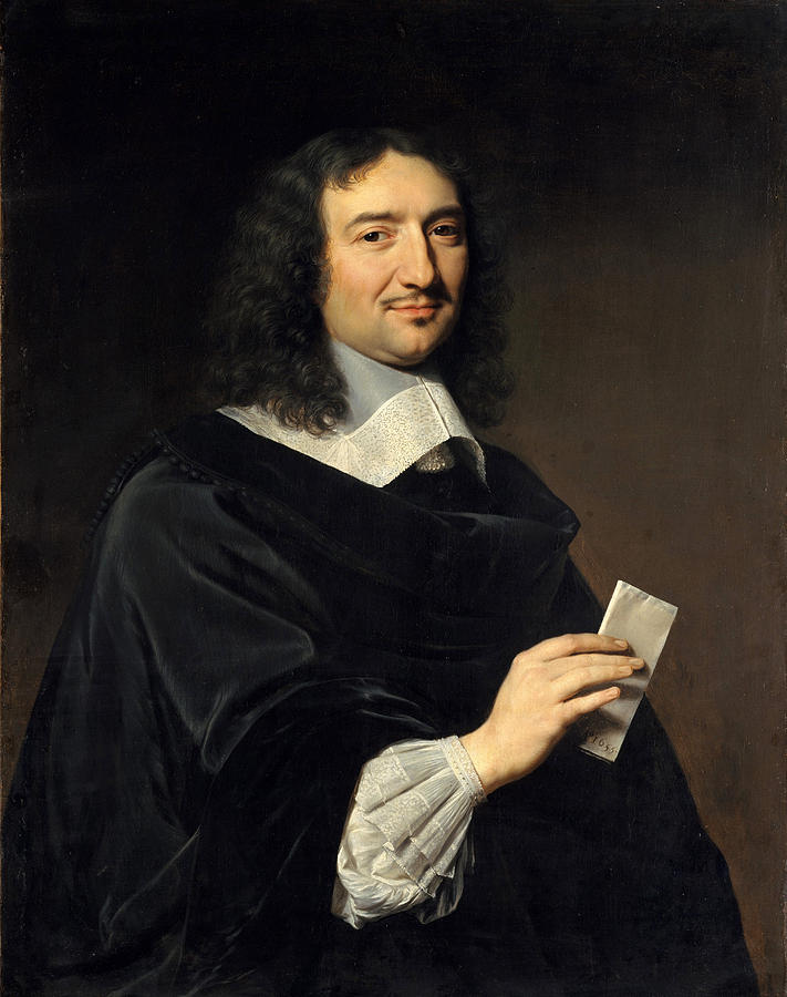 Jean-Baptiste Colbert Painting by Philippe de Champaigne