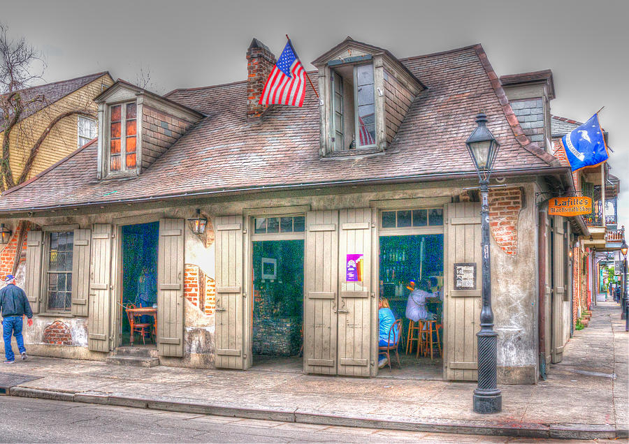 Jean Lafitte of New Orleans Photograph by Sandra Lynn
