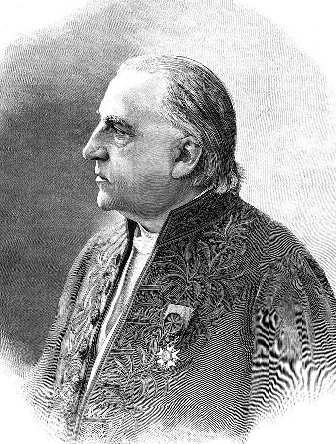 Black And White Photograph - Jean-martin Charcot by Collection Abecasis