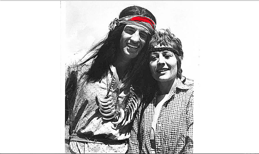 Jean Paul Belmondo as an Apache Photograph by David Lee Guss