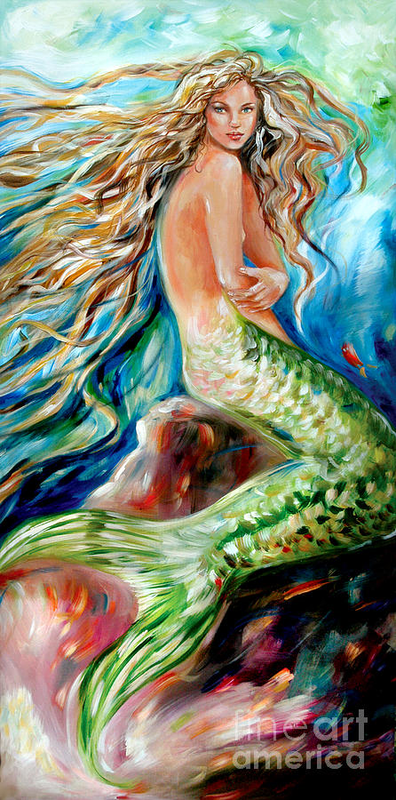 Jeanne le Mer Painting by Linda Olsen