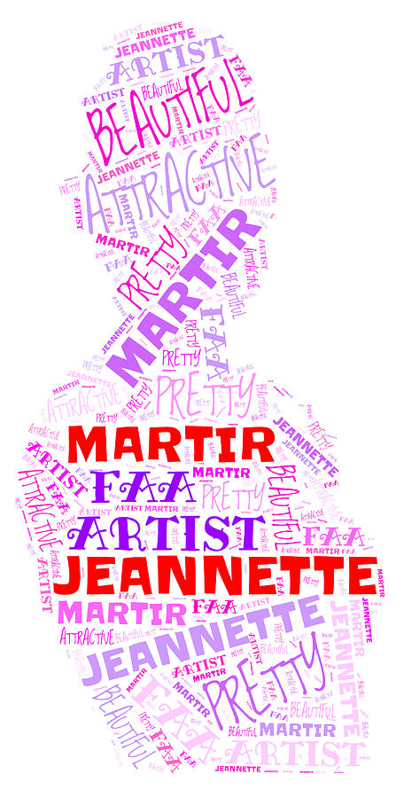 Jeannette Martir Painting by Bruce Nutting